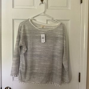 Atwell Bell Sleeve striped top size small